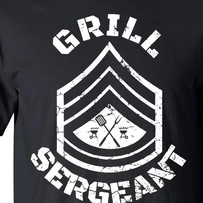 GRILL SERGEANT Grilling BBQ Dad Father's Tall T-Shirt