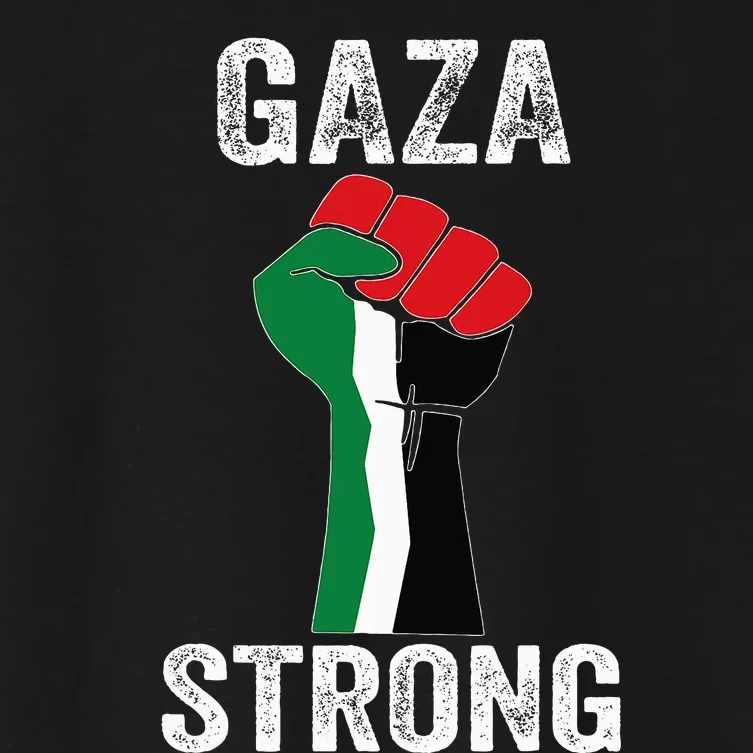 Gaza Strong Women's Crop Top Tee