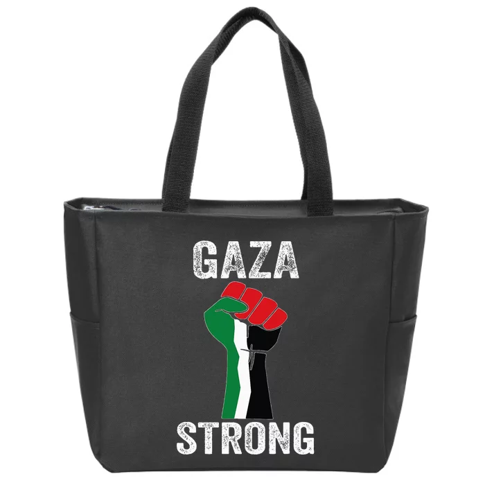 Gaza Strong Zip Tote Bag