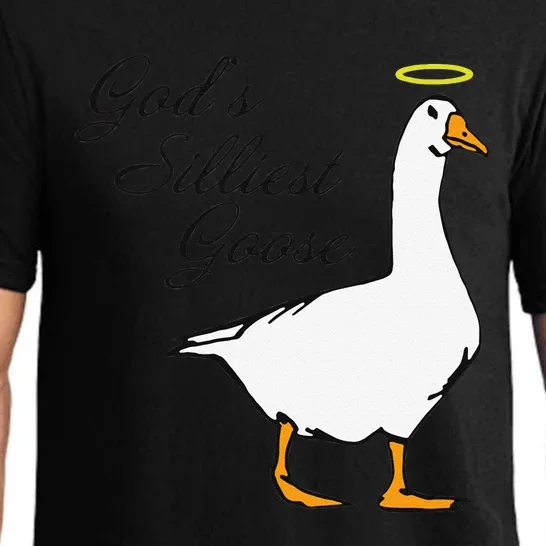 God's Silliest Goose Funny Pajama Set