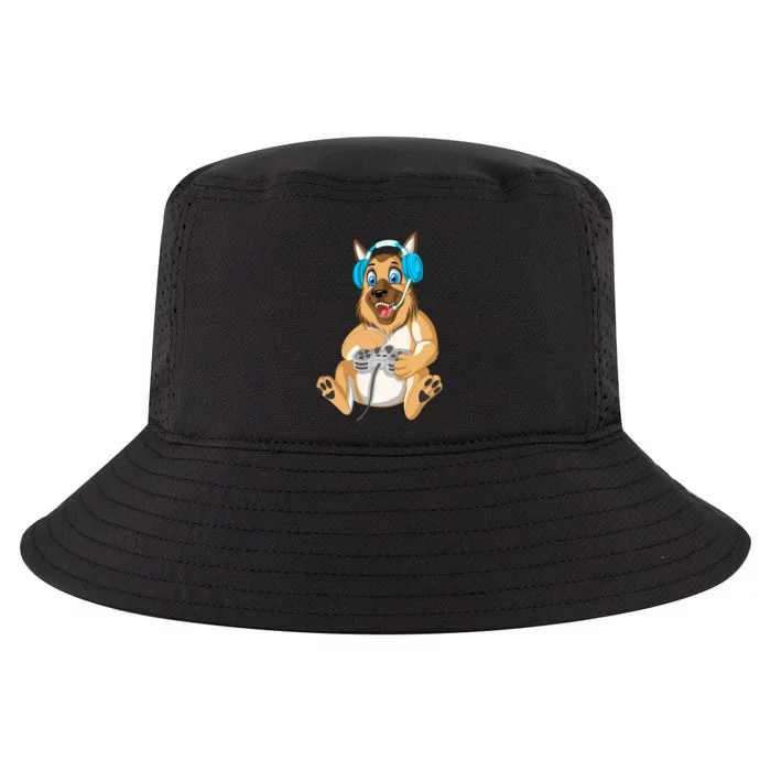 German Shepherd Gamer Cool Comfort Performance Bucket Hat