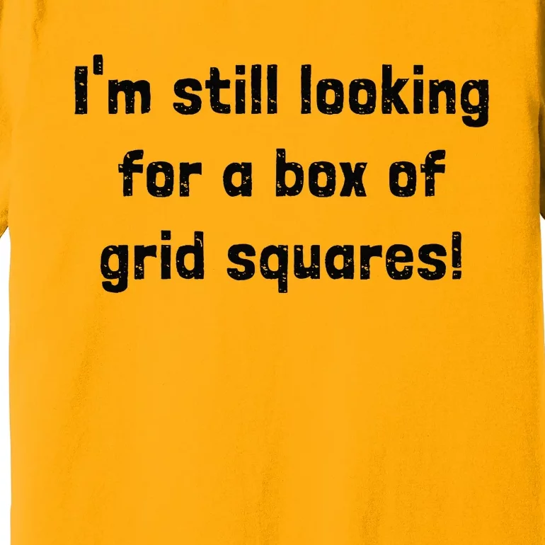 Grid Squares Premium T-Shirt