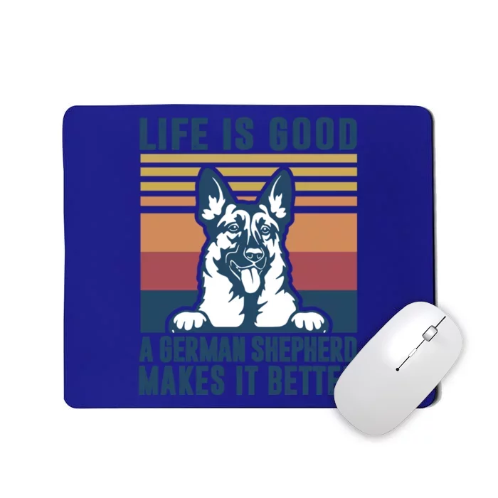 Ger Shepherd Gift Dog Dad Mom Ger Shepherd Gift Mousepad