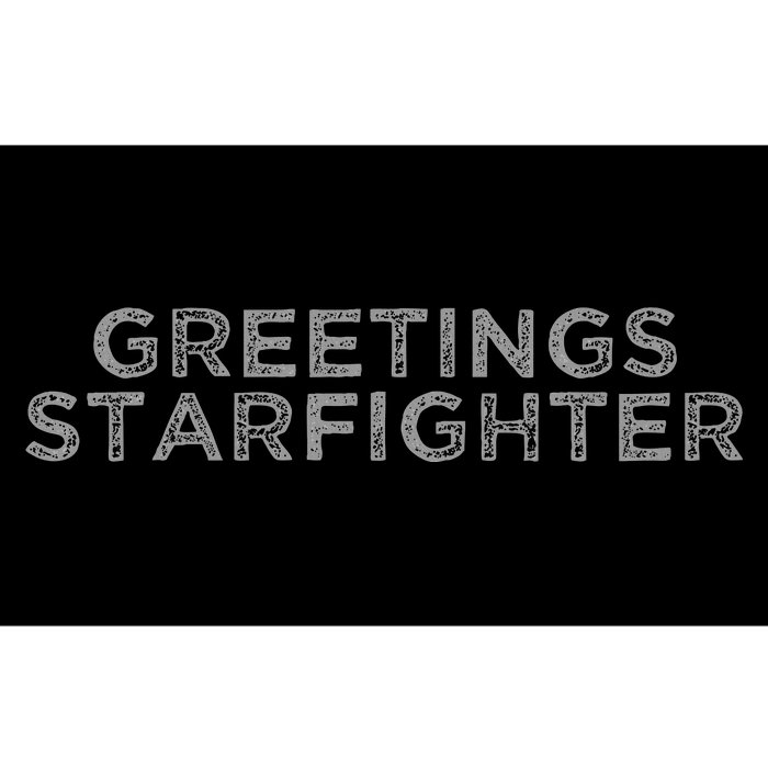 Greetings Starfighter Bumper Sticker