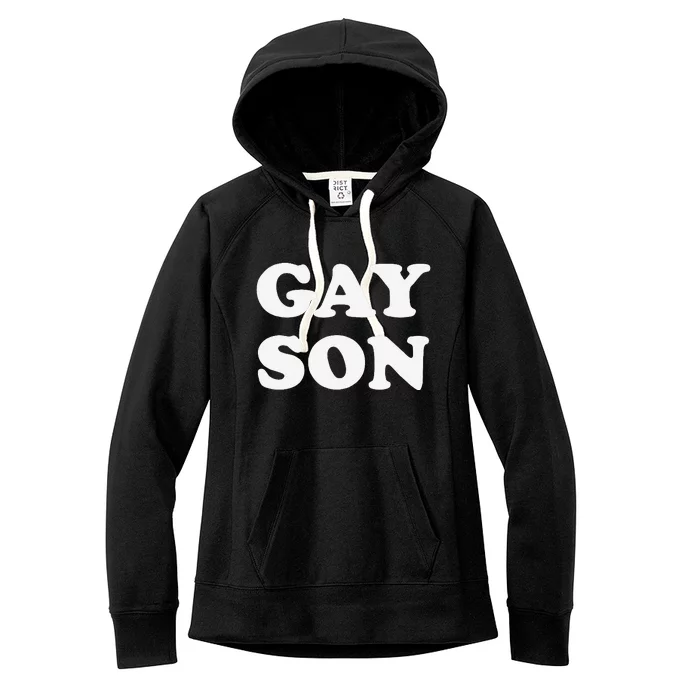 Gay Son Women's Fleece Hoodie