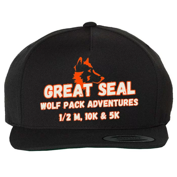 Great Seal Wool Snapback Cap