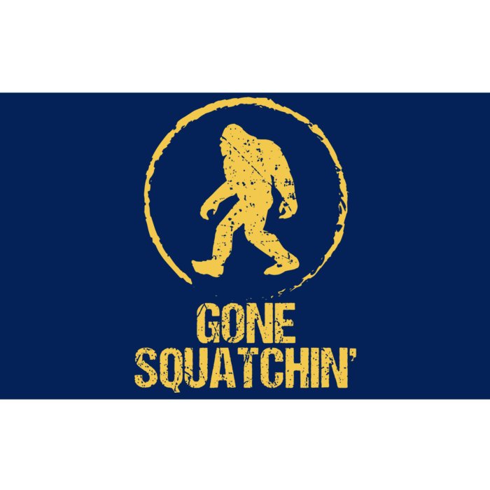 Gone Squatchin Bumper Sticker