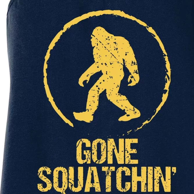 Gone Squatchin Women's Racerback Tank