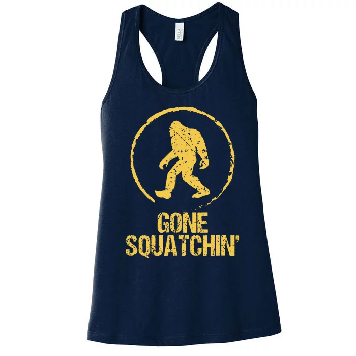 Gone Squatchin Women's Racerback Tank