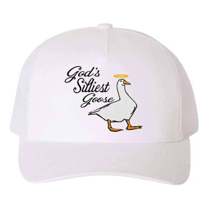 God's Silliest Goose God's Silliest Goose Duck Funny Yupoong Adult 5-Panel Trucker Hat