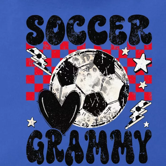 Groovy Soccer Grammy Soccer Lover MotherS Day Zip Tote Bag