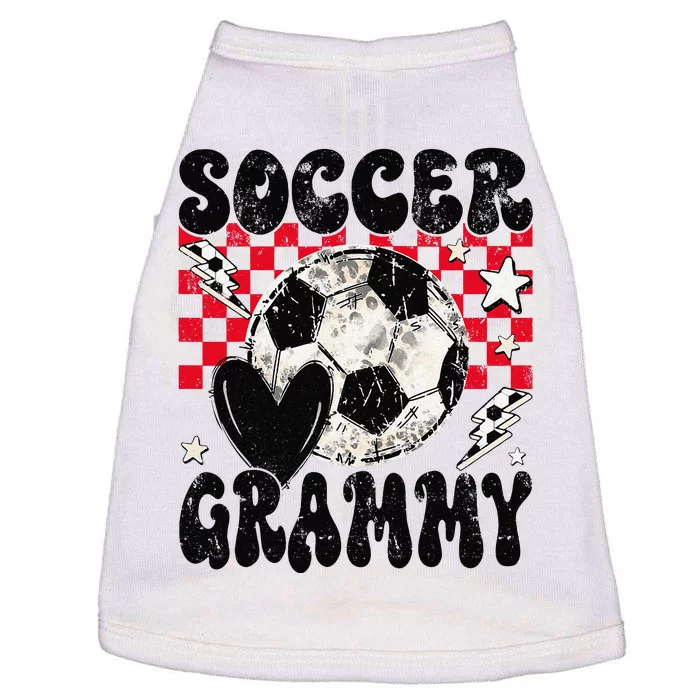 Groovy Soccer Grammy Soccer Lover MotherS Day Doggie Tank