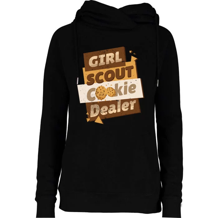 Girl Scout Womens Funnel Neck Pullover Hood