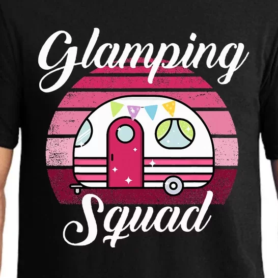 Glamping Squad Glamping Party RV Motorhome Camping Pajama Set