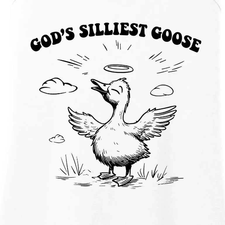 GodS Silliest Goose Funny Goose Ladies Essential Tank