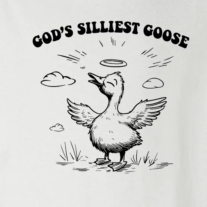 GodS Silliest Goose Funny Goose Toddler Long Sleeve Shirt