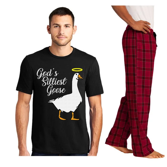 God's Silliest Goose God's Silliest Goose Duck Funny Pajama Set