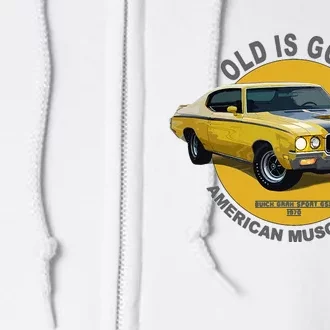 Gran Sport Gsx American Muscle Car 60s 70s Full Zip Hoodie