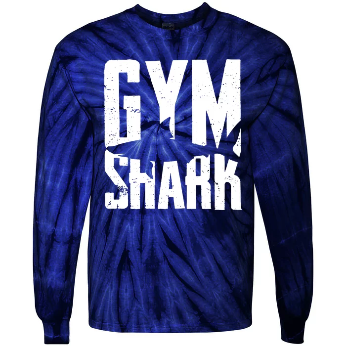 Gym Shark Tie-Dye Long Sleeve Shirt | TeeShirtPalace