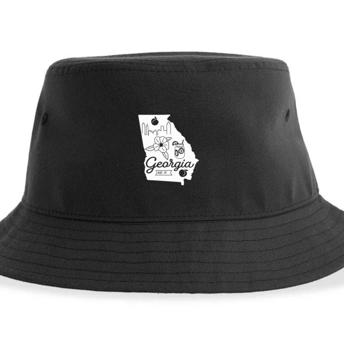 Georgia State Sustainable Bucket Hat