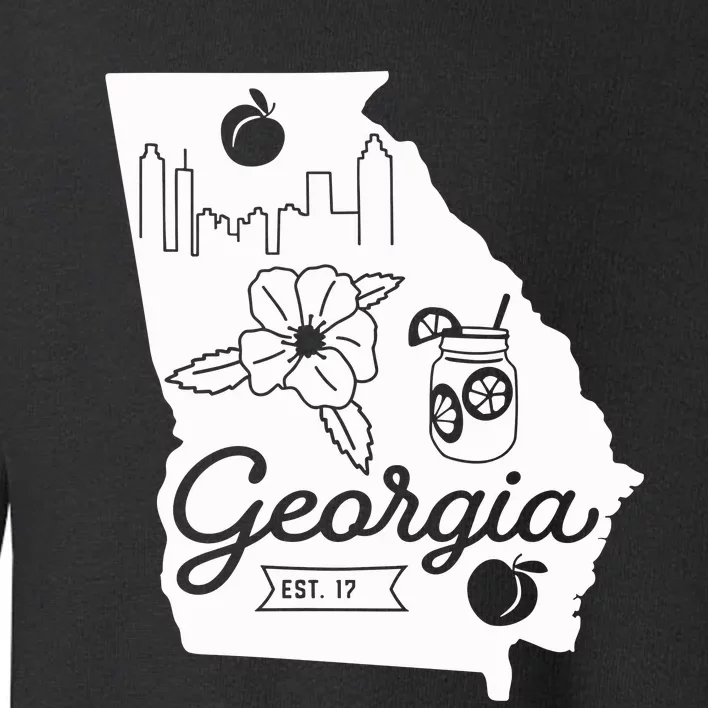 Georgia State Toddler Sweatshirt