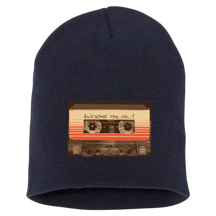 Galactic Soundtrack Short Acrylic Beanie