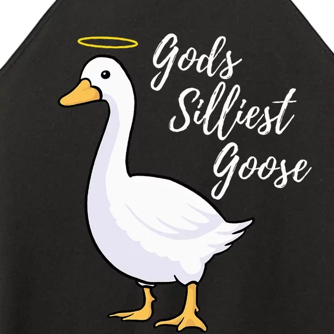 Gods Silliest Goose Women’s Perfect Tri Rocker Tank