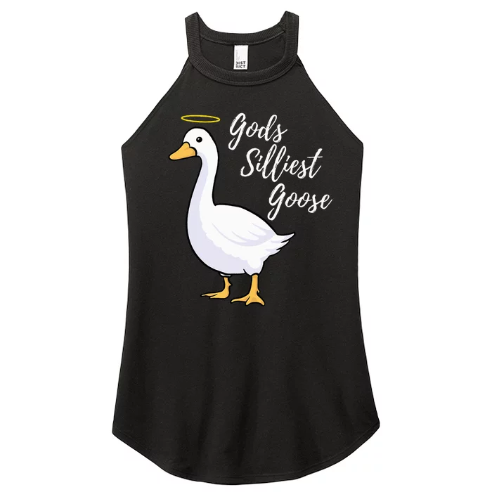 Gods Silliest Goose Women’s Perfect Tri Rocker Tank