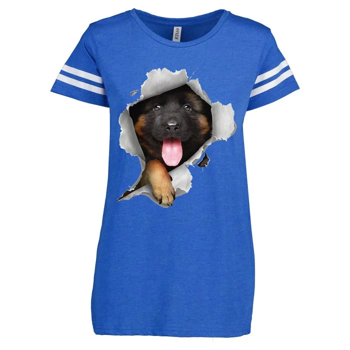 German Shepherd German Shepherd Dog Enza Ladies Jersey Football T-Shirt