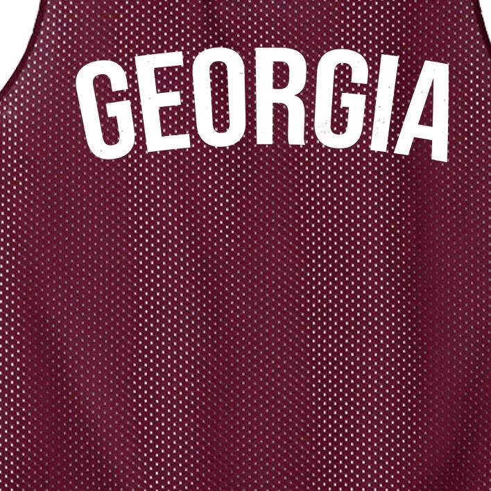 Georgia State Mesh Reversible Basketball Jersey Tank