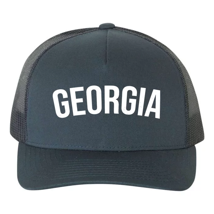 Georgia State Yupoong Adult 5-Panel Trucker Hat