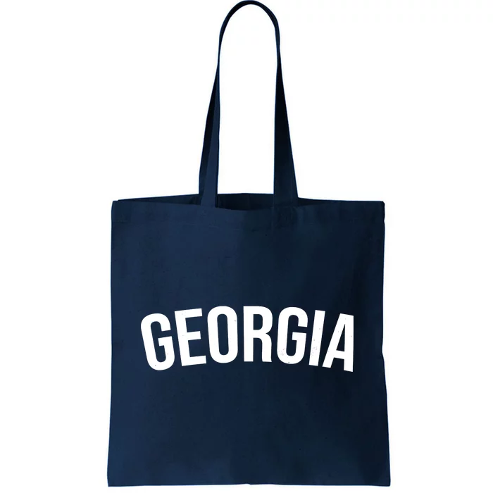 Georgia State Tote Bag