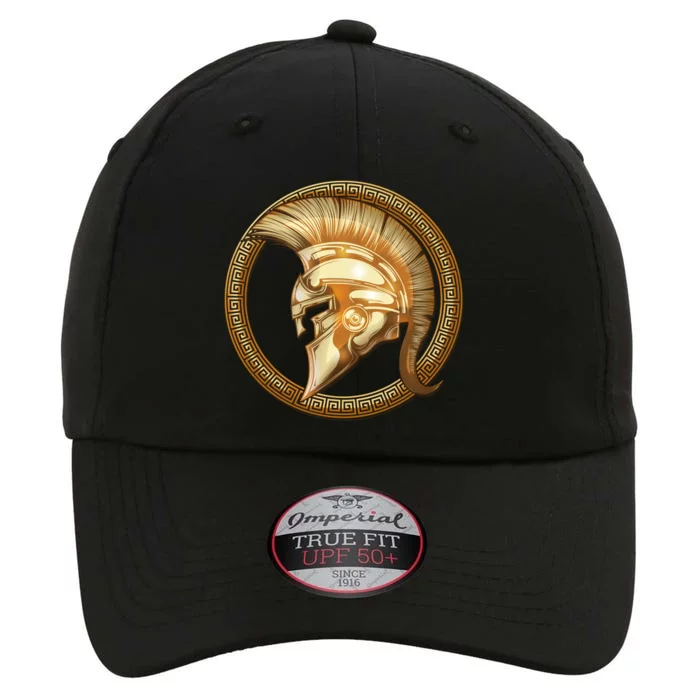 Golden Spartan Gladiator Warrior Helmet The Original Performance Cap