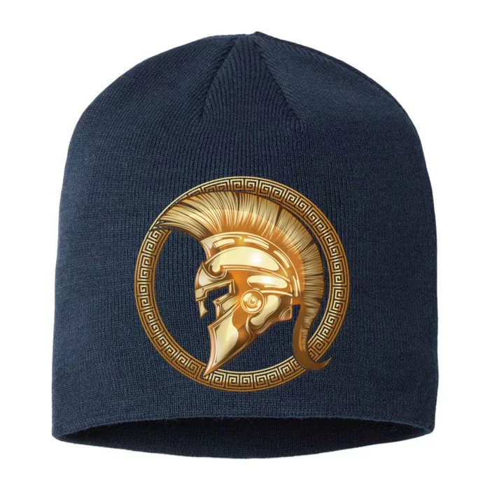 Golden Spartan Gladiator Warrior Helmet 8 1/2in Sustainable Knit Beanie