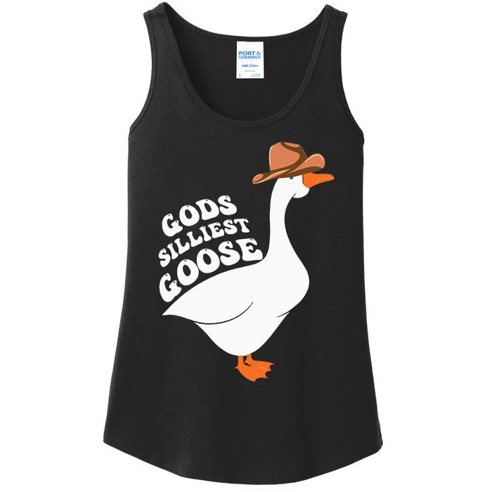 Gods Silliest Goose Ladies Essential Tank