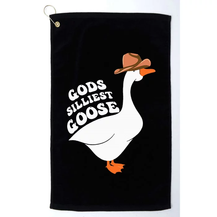 Gods Silliest Goose Platinum Collection Golf Towel