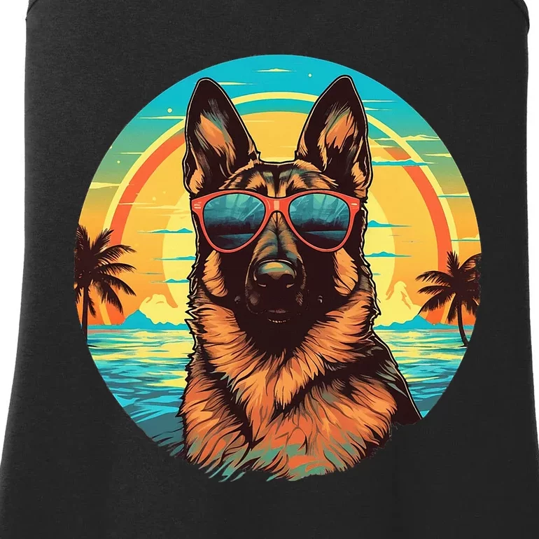 German Shepherd Ladies Essential Tank