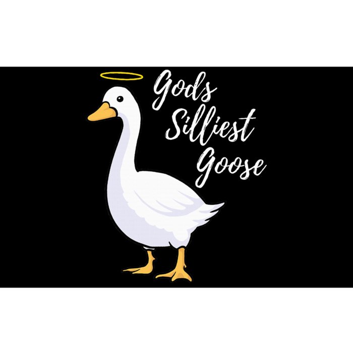 Gods Silliest Goose Bumper Sticker