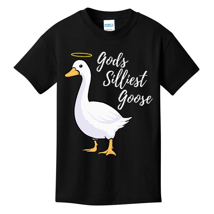 Gods Silliest Goose Kids T-Shirt