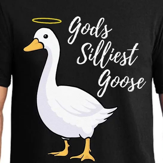 Gods Silliest Goose Pajama Set