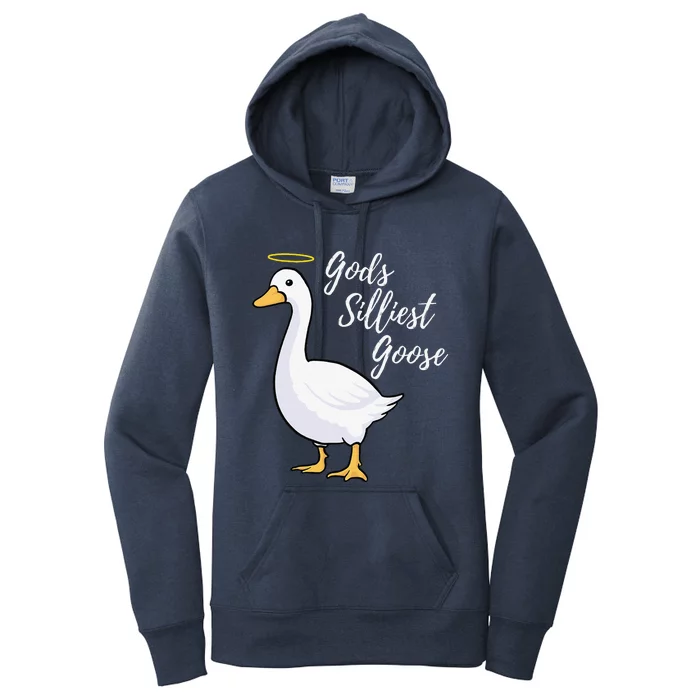 Gods Silliest Goose Women's Pullover Hoodie