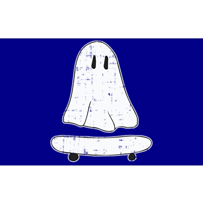 Ghost Skater Halloween Costume Spirit Ghoul SkateboardIng Cool Gift Bumper Sticker