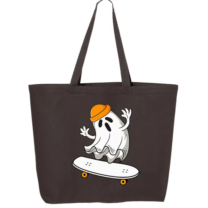 Ghost Skateboarding Halloween Skateboard 25L Jumbo Tote