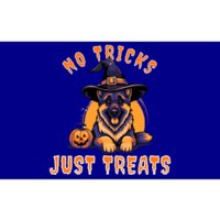 Ger Shepherd Halloween No Tricks Just Treats Great Gift Bumper Sticker