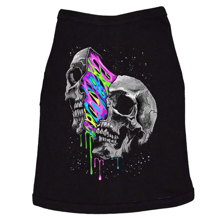 Galaxy Skull Halloween Doggie Tank