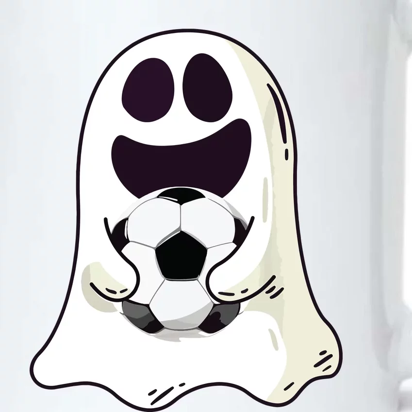 Ghost Soccer Halloween Costume Boy Gift Black Color Changing Mug