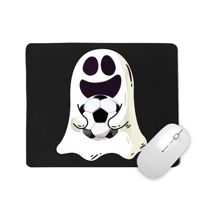 Ghost Soccer Halloween Costume Boy Gift Mousepad