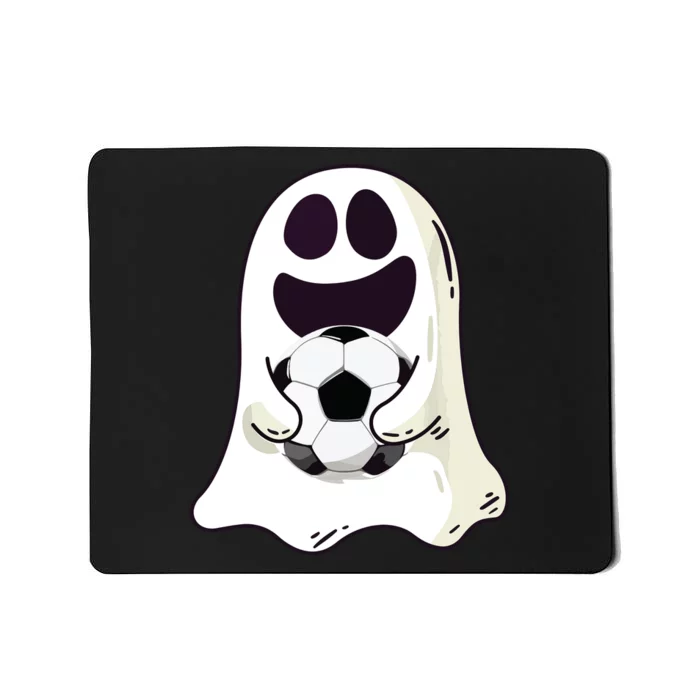 Ghost Soccer Halloween Costume Boy Gift Mousepad