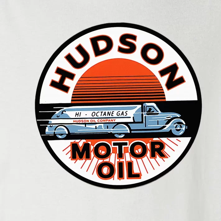 Gas Station Hudson Motor Oil Car Bikes Garage Toddler Long Sleeve Shirt