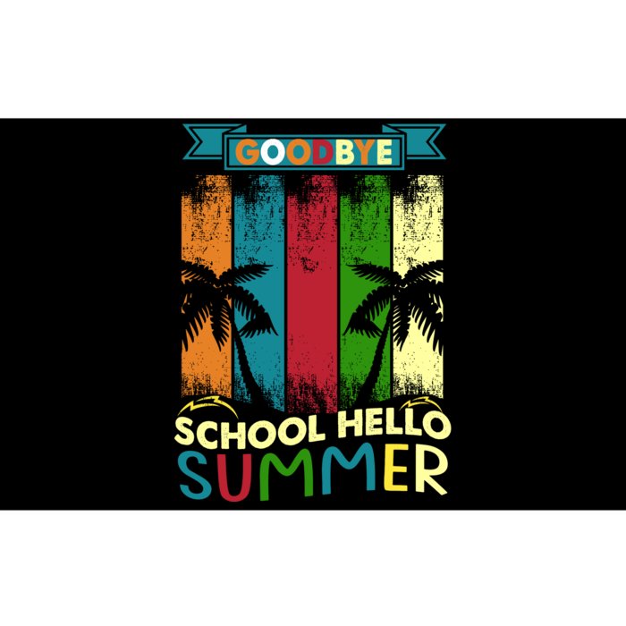 Goodbye School Hello Summer Bumper Sticker